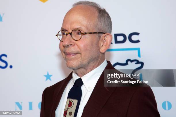 Bob Balaban attends NRDC's "Night Of Comedy" Honoring Anna Scott Carter at Casa Cipriani on September 20, 2022 in New York City.