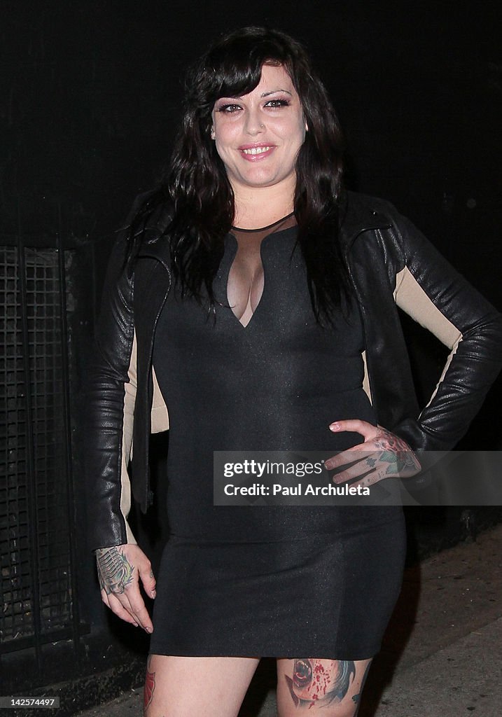 Actress Mia Tyler attends Andrew Charles presents Click Clack Boom