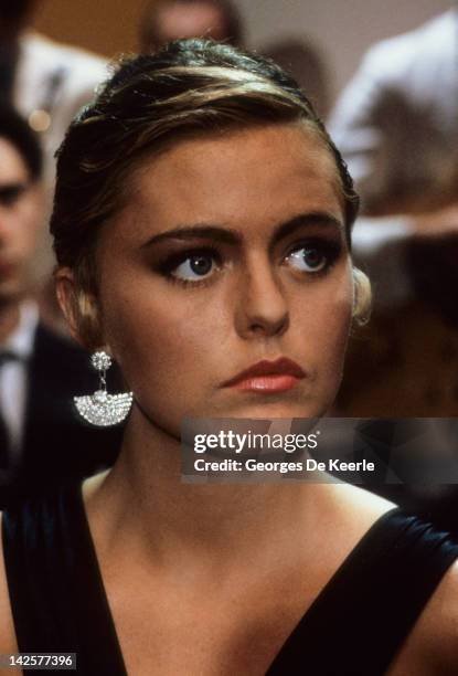 Patsy Ng Patsy Kensit on the set of 'Absolute Beginners', directed by Julien ...