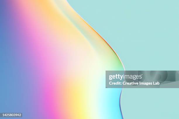wavy abstract background for design of posters, flyers, banners, web and more - spettro luminoso foto e immagini stock