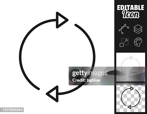 Refresh. Icon for design. Easily editable Refresh. Icon for design. Easily editable