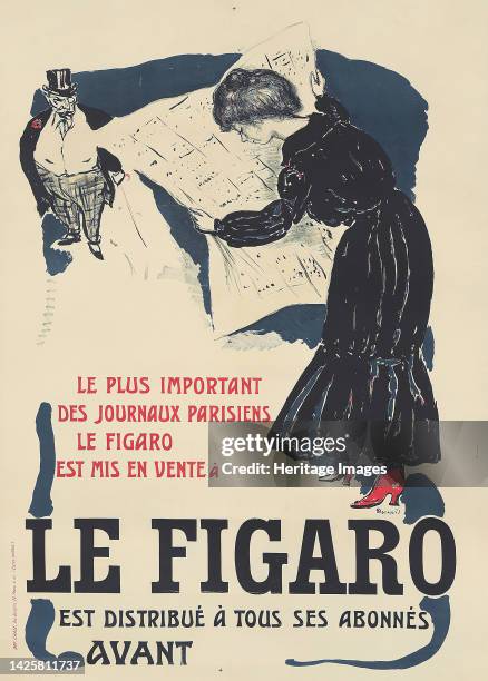 Le Figaro , 1903. Private Collection. Artist Bonnard, Pierre .