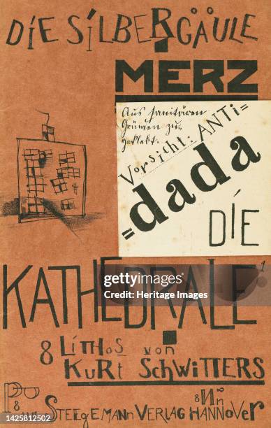 Die Kathedrale , 1920. Private Collection. Artist Schwitters, Kurt .