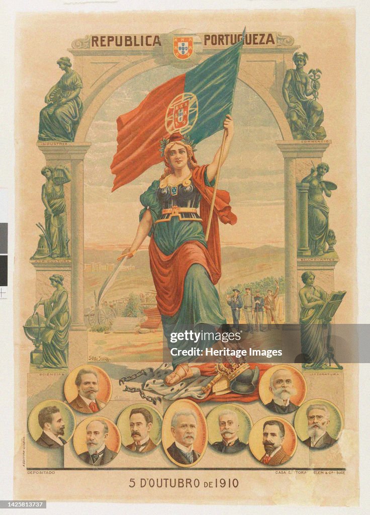 The Proclamation Of The Portuguese Republic On 5 October 1910