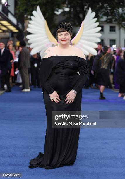 Lena Dunham attends the UK Premiere of "Catherine Called Birdy" at The Curzon Mayfair on September 20, 2022 in London, England.