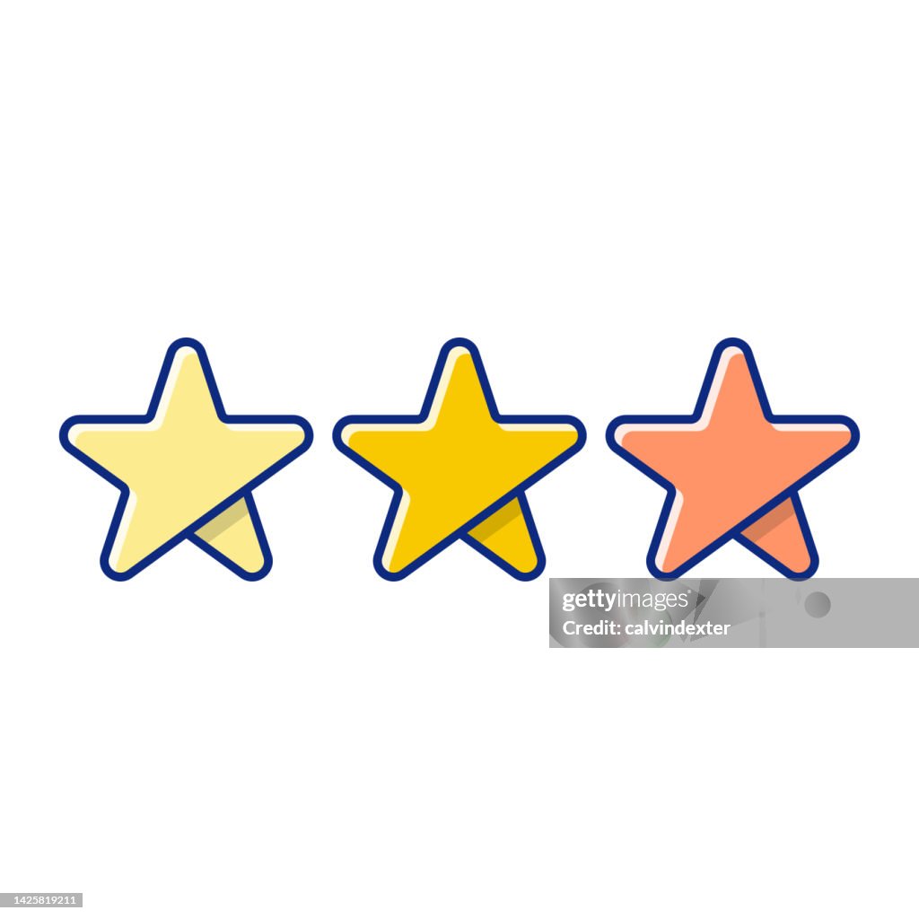 Shape Rating Star Shapes Rating System High-Res Vector Graphic - Getty Images