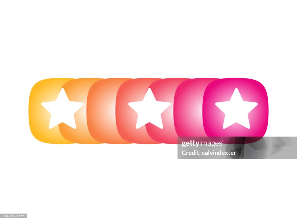 Shape Rating Star Shapes Rating System High-Res Vector Graphic - Getty Images