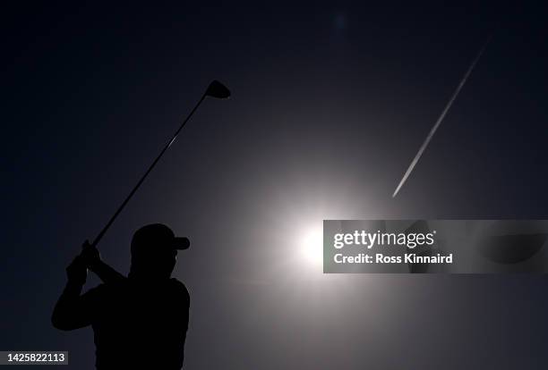 Ryan Fox of New Zealand in action during the pro-am event prior to the Cazoo Open de France at Le Golf National on September 21, 2022 in Paris,...