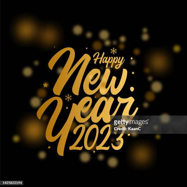 stockillustraties, clipart, cartoons en iconen met 2023. new year. abstract numbers vector illustration. holiday design for greeting card, invitation, calendar, etc. vector stock illustration - new years eve