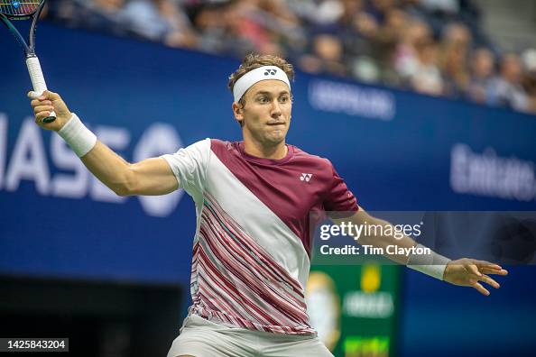 Casper Rudd Country Casper Rudd of Norway in action during the Men's Singles... News Photo ...