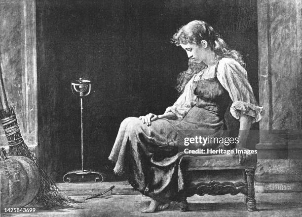 Cinderella'',1890. From "The Graphic. An Illustrated Weekly Newspaper", Volume 41. January to June, 1890. Artist Unknown.
