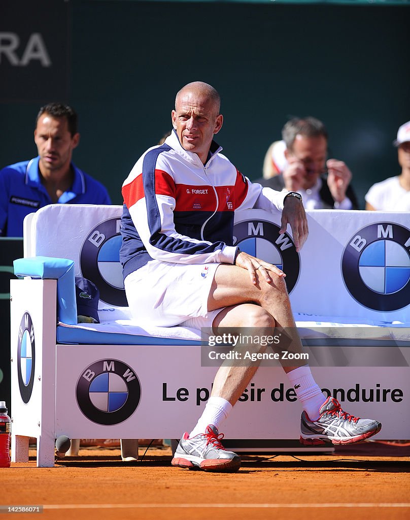 France v USA - Davis Cup World Group Quarterfinal - Day Three