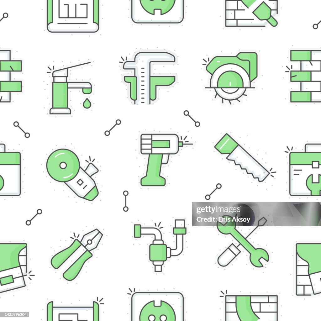 Read Repair Pattern Repairing Seamless Pattern High-Res Vector Graphic - Getty Images