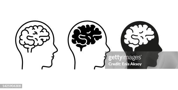 knowledge - head stock illustrations