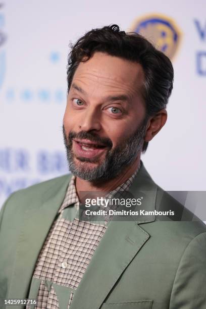 Nick Kroll attends NRDC's "Night of Comedy", Honoring Anna Scott Carter, Presented In Partnership With Warner Bros. Discovery on September 20, 2022...