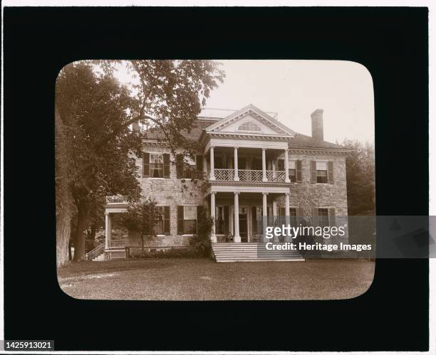 Annefield, Berryville vicinity, Clarke County, Virginia, circa 1929. House architecture: Completed 1790 for Matthew Page. Other: Birthplace of Mary...