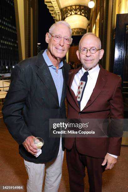 Henry Schleiff and Bob Balaban attend NRDC's "Night of Comedy", Honoring Anna Scott Carter, Presented In Partnership With Warner Bros. Discovery on...