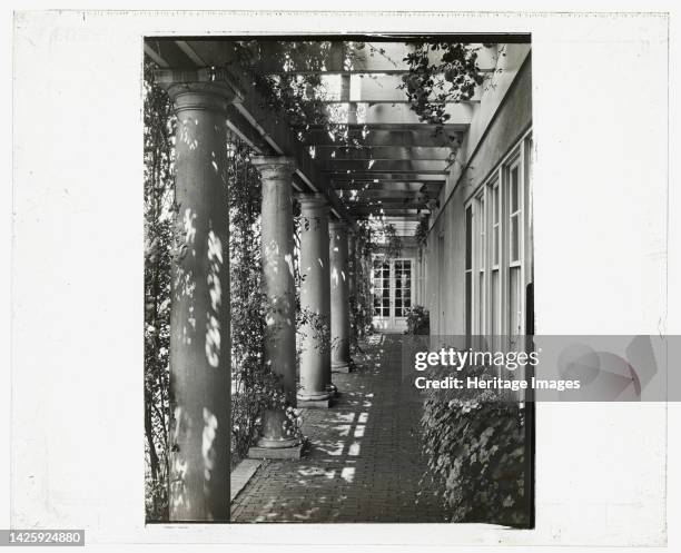 Indian Ridge, Dr. Francis Bishop Harrington house, 166 Argilla Road, Ipswich, Massachusetts, 1926. House Architecture: Built circa 1903. Artist...