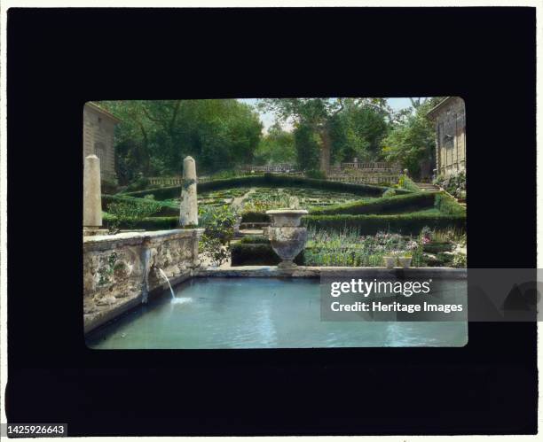 Villa Lante, Bagnaia, Lazio, Italy, 1925. House Architecture: Giacomo Barozzi da Vignola, 1568-1600. Landscape: Giacomo Barozzi da Vignola and Carlo...