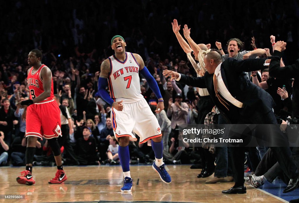 Chicago Bulls v New York Knicks