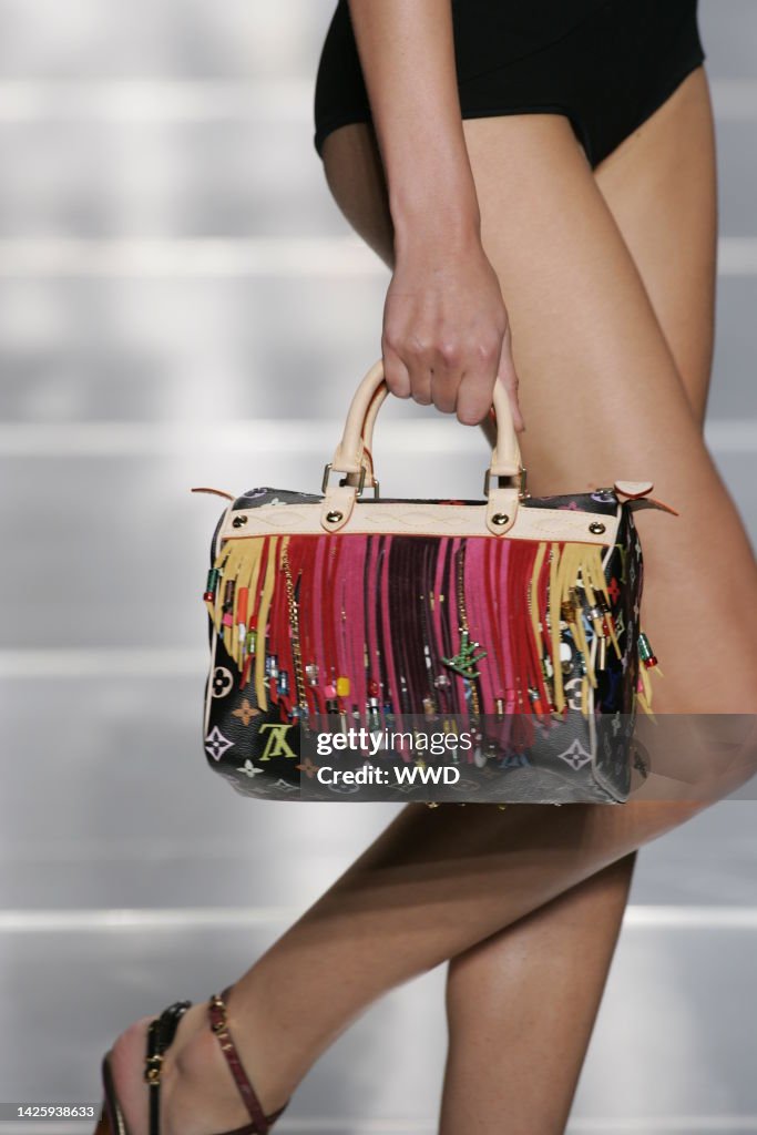 Accessories on the runway at Louis Vuitton's spring 2006 show. News Photo -  Getty Images