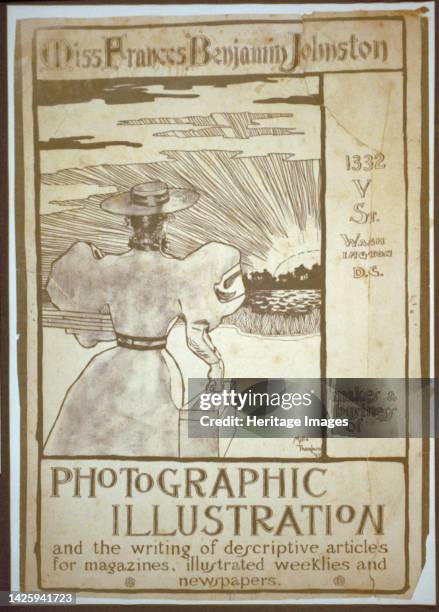 Miss Frances Benjamin Johnston, 1332 V St., Washington, D.C., makes a business of photographic illustration and the writing of descriptive articles ,...