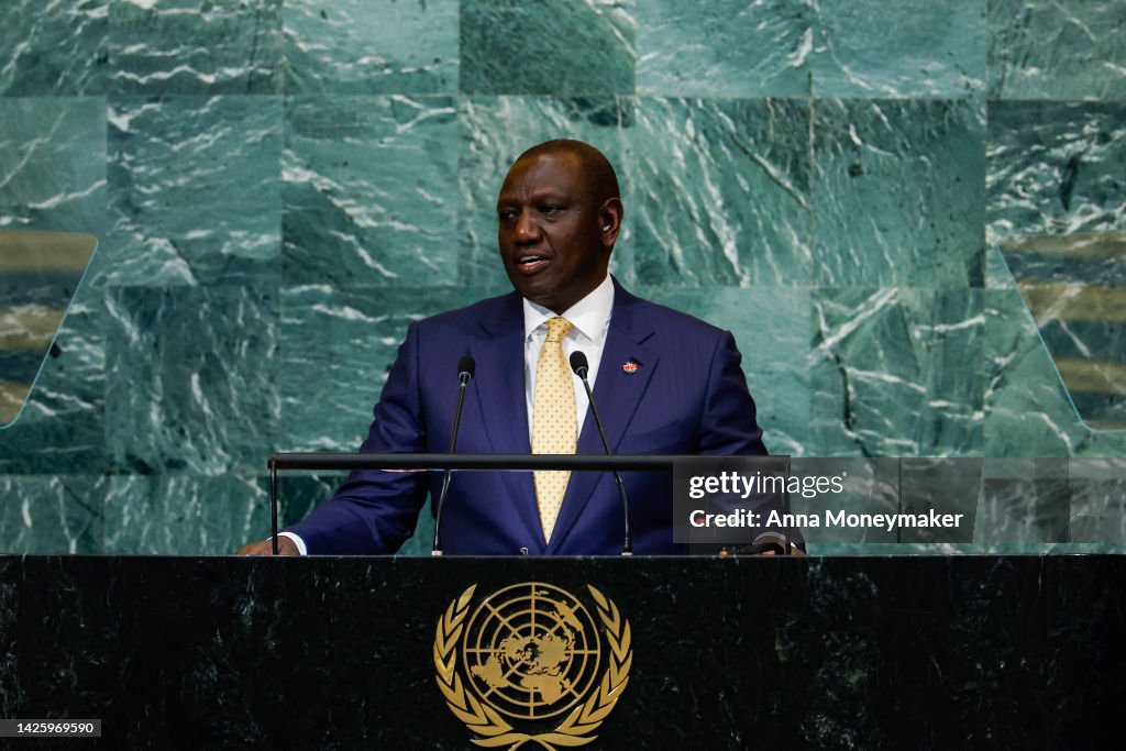 World Leaders Gather At 77th United Nations General Assembly