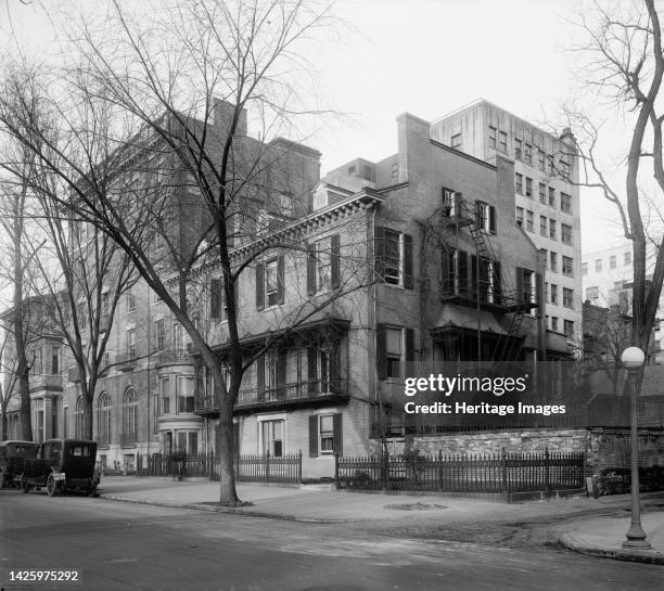 Cameron House, between 1910 and 1920. [Cameron House in Washington, DC, the offices of the Congressional Union for Woman Suffrage. Women in the...