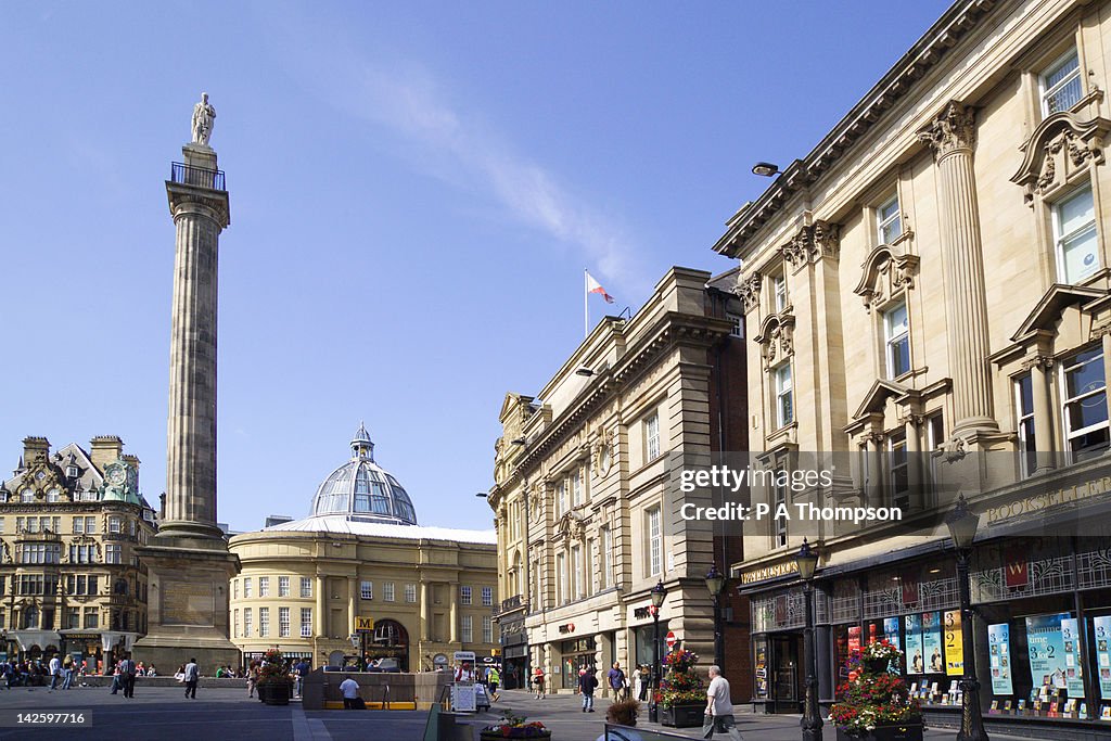 Greys Monument, Newcastle on Tyne, Tyne and Wear, England