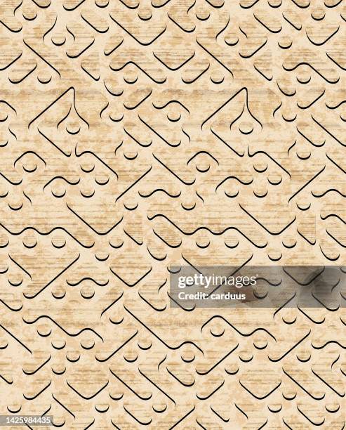seamless wood textured geometric pattern - flooring samples stock illustrations