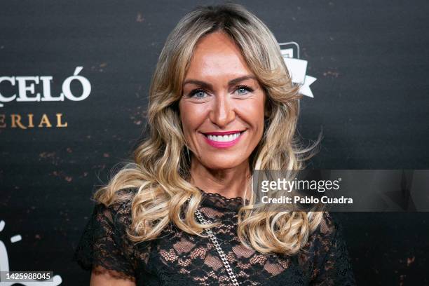 Lujan Arguelles attends the Museo Chicote Awards 2022 at Museo Chicote on September 21, 2022 in Madrid, Spain.