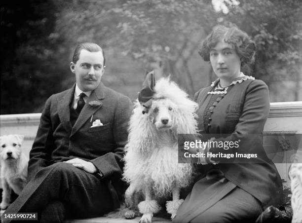 Edward Beale McLean with Mrs. McLean, 1912. [American publisher and owner of The Washington Post newspaper Ned McLean, with his wife Evalyn Walsh...