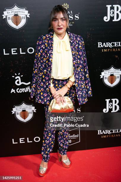 Actress attends the Museo Chicote Awards 2022 at Museo Chicote on September 21, 2022 in Madrid, Spain.