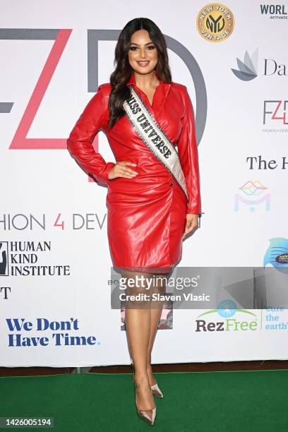 Harnaaz Sandhu attends The 10th Annual First Ladies Luncheon on September 20, 2022 in New York City.