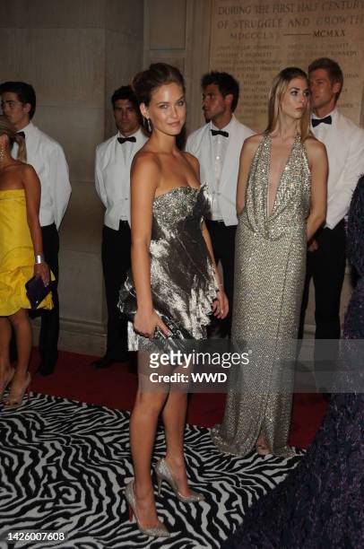 Model Bar Refaeli attends the Metropolitan Museum of Art's 2009 Costume Institute gala.