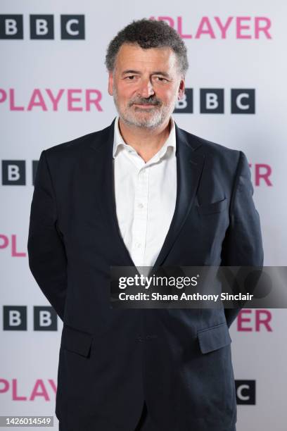 Steven Moffat attends the "Inside Man" Screening at BFI Southbank on September 21, 2022 in London, England.