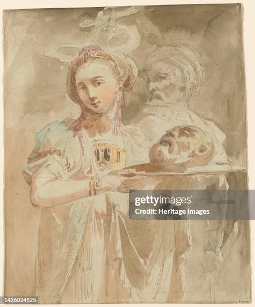 Salome with the Head of Saint John the Baptist, 1825/1835. Artist Giuseppe Bernardino Bison.