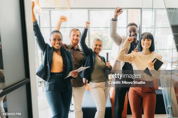 Workman Cheering 1,594 Cheering Employees Stock Photos, High-Res Pictures, and Images ...