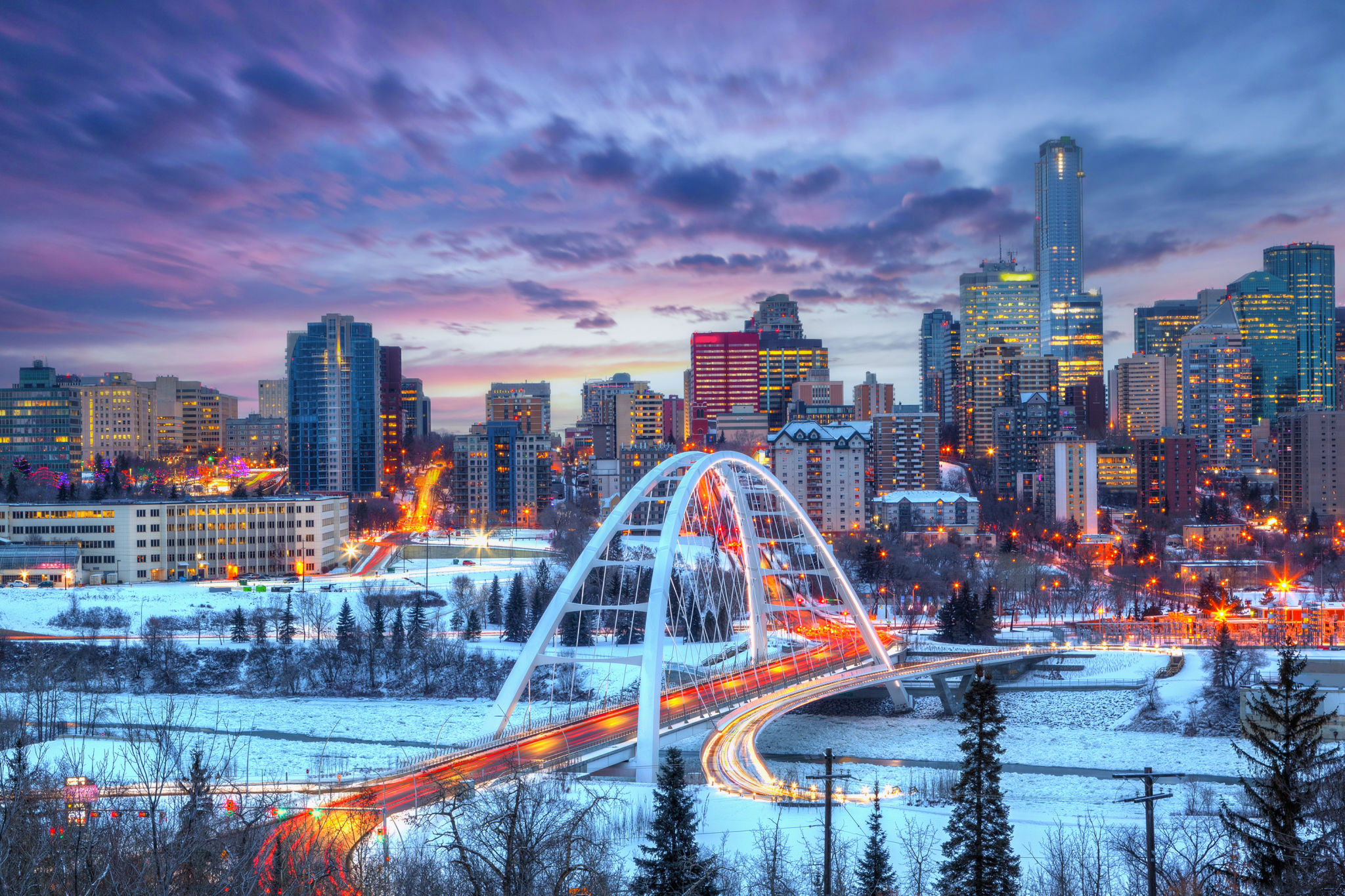 edmonton winter