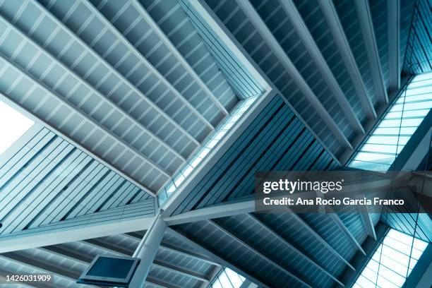 train station ceiling - aerial transport building stock pictures, royalty-free photos & images