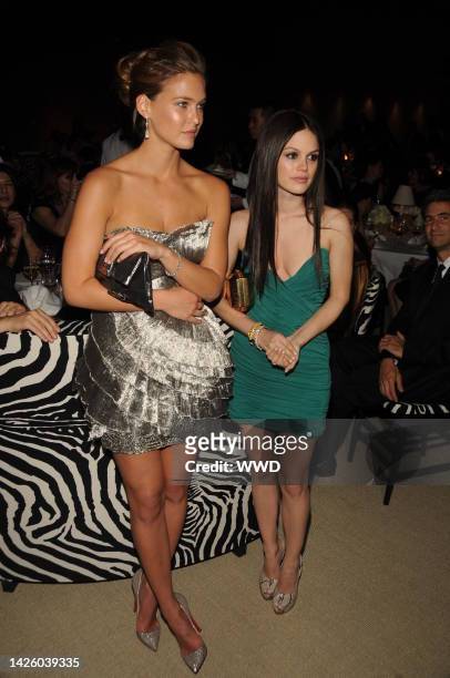 Bar Raefeli and Rachel Bilson attend the Metropolitan Museum of Art's 2009 Costume Institute gala. Bilson wears Bally.