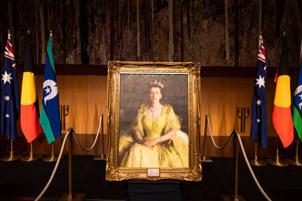 AUS: National Memorial For Queen Elizabeth II In Canberra