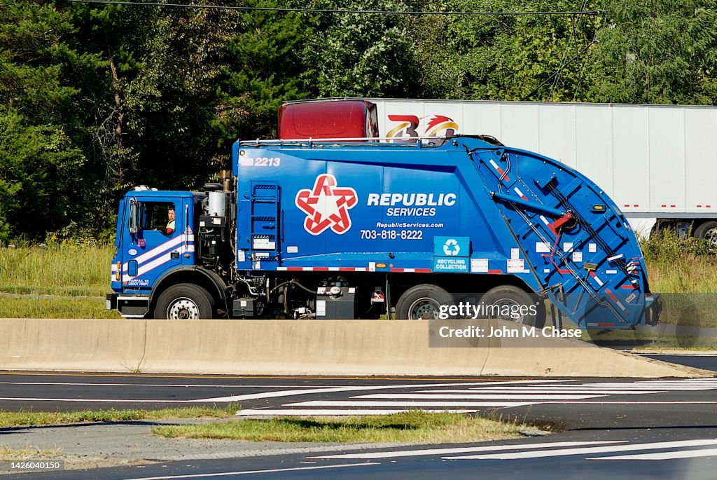 Camión de basura de Republic Services