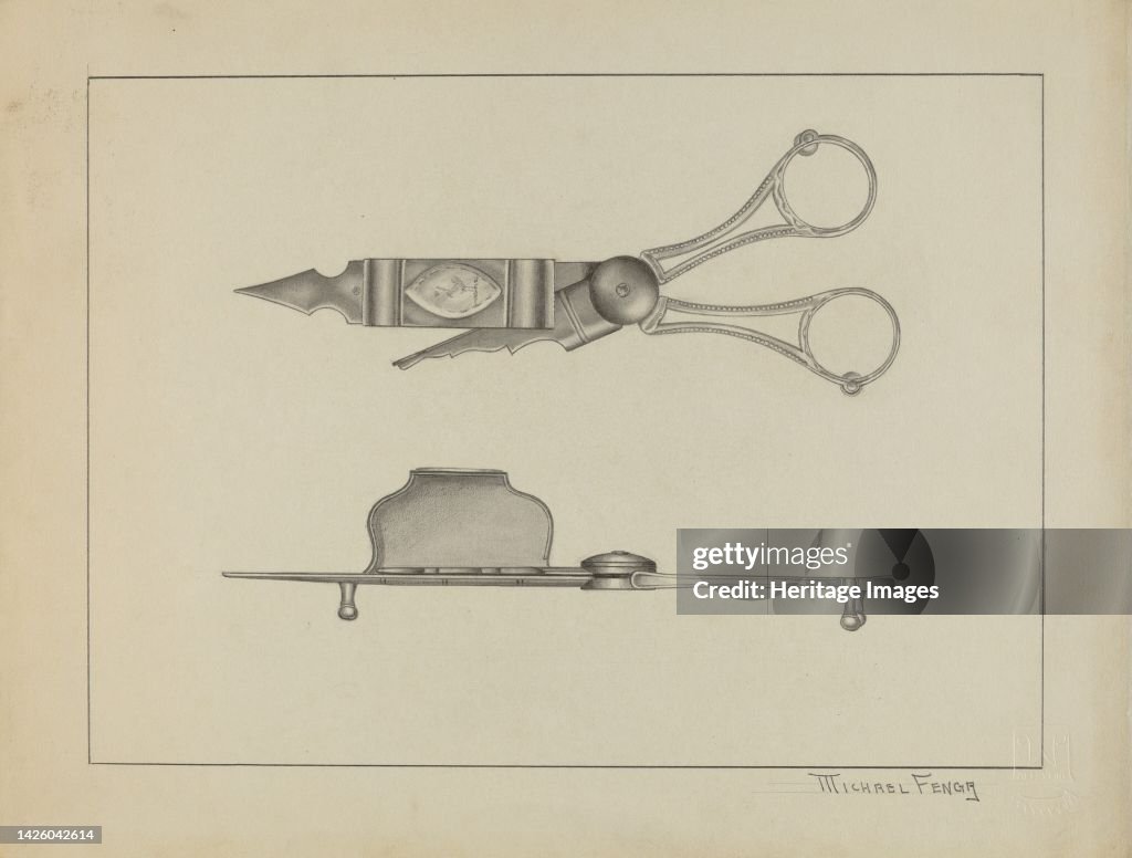 Silver Candle Snuffer