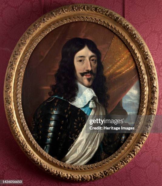 Portrait of Louis XIII , king of France, circa 1640. Artist Philippe de Champaigne.