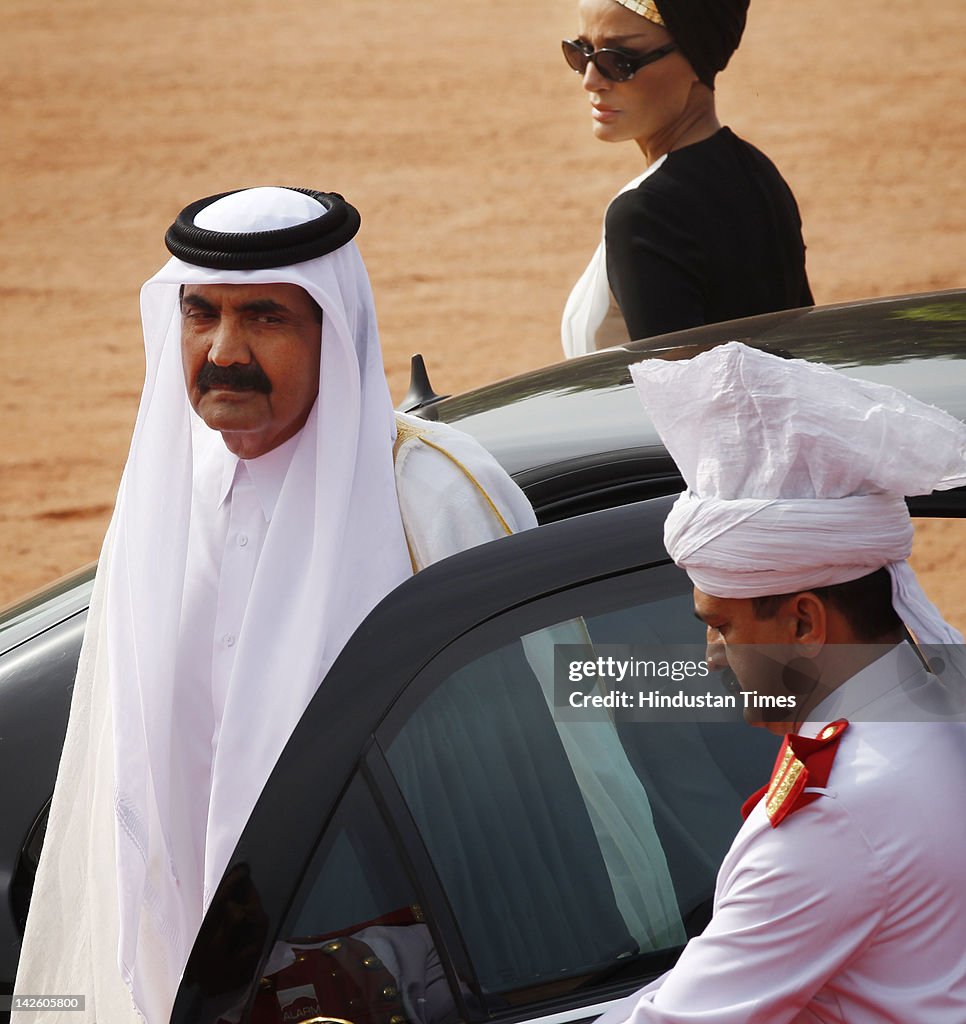 Emir of the State of Qatar Sheikh Hamad Bin Khalifa Al-Thani on Three-day State Visit