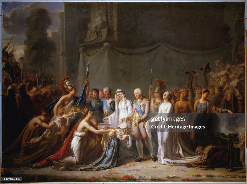 Allegory Of The Entry Of Louis Xviii Into Paris