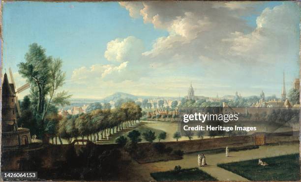 Carthusian Enclosure, rue d'Enfer, between 1715 and 1793. Artist Nicolas Raguenet.