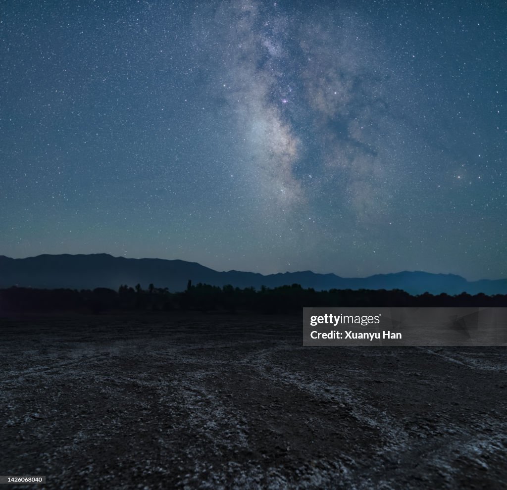 Dry land under the stars