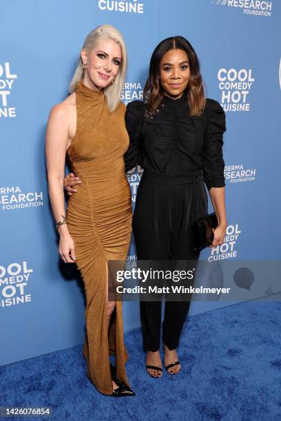 Kelly Rizzo and Regina Hall attend Cool Comedy Hot Cuisine: A Tribute to Bob Saget at Beverly Wilshire, A Four Seasons Hotel on September 21, 2022 in...